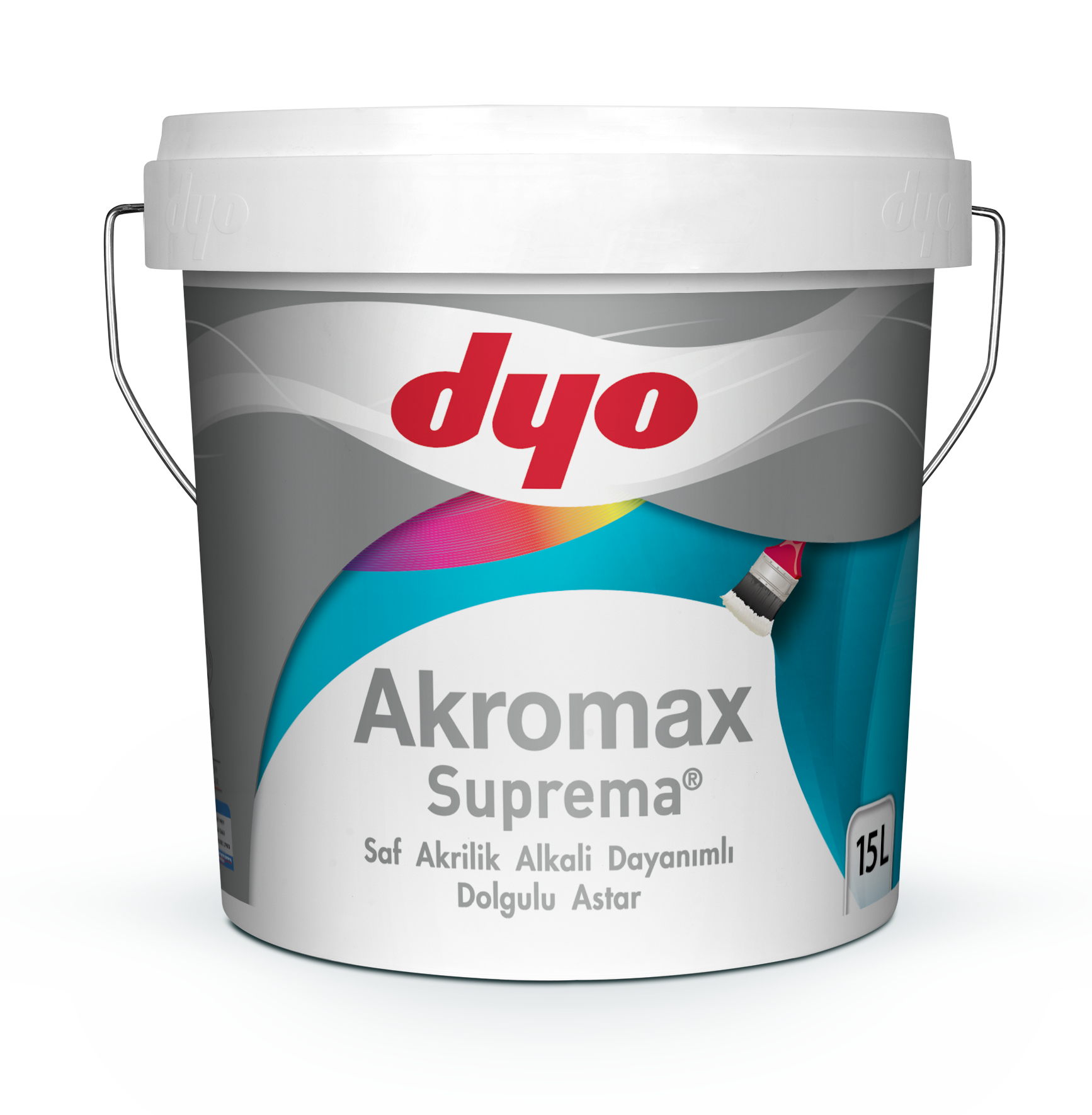 AKROMAX SUPREMA® Saf Akrilik Alkali Dayanımlı Dolgulu Astar