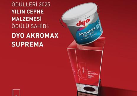 Yılın Cephe Malzemesi Ödülü Akromax Suprema